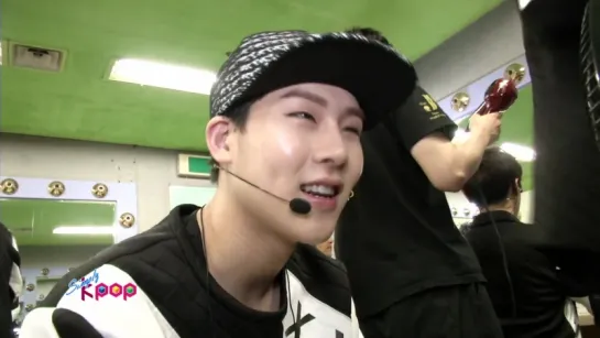 [RAW|VK][07.07.2015] Monsta X Backstage Simply K-Pop Behind 2ND