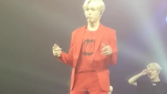 [Fancam][30.07.2017] The 1st World Tour: Beautiful in Bangkok "Rush"(Minhyuk focus)