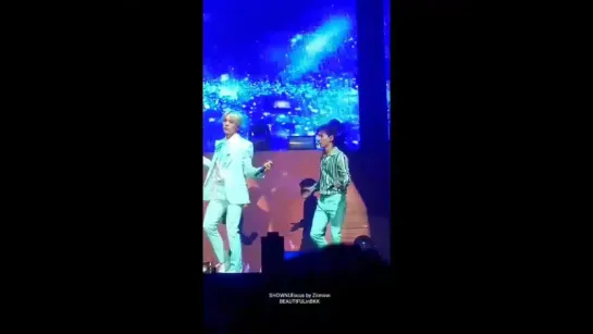 [Fancam][30.07.2017] The 1st World Tour: Beautiful in Bangkok (Shownu focus "Honestly")