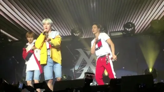 [Fancam][21.07.2017] The 1st World Tour: Beautiful in San Francisco "24K Magic (Minhyuk, Shownu, I.M)"