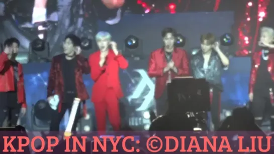 [Fancam][14.07.2017] The 1st World Tour: Beautiful in New York (ment Jooheon  Make some noise!)