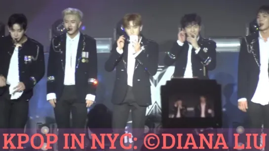 [Fancam][14.07.2017] The 1st World Tour: Beautiful in New York  (Opening Ment Greetings talk)