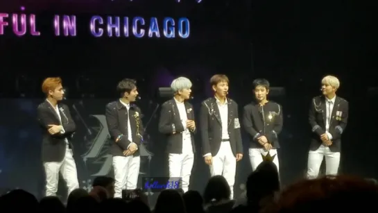 [Fancam][12.07.2017] The 1st World Tour: 'Beautiful' in Chicago