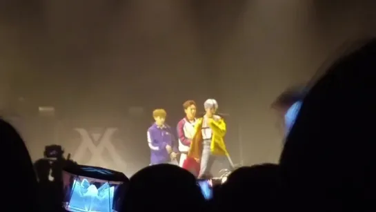 [Fancam][08.07.2017]The 1st World Tour: Beautiful in HongKong (IM x Minhyuk x Shownu unit stage (2))