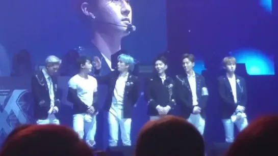 [Fancam][08.07.2017] The 1st World Tour: Beautiful in HongKong Talk(2)