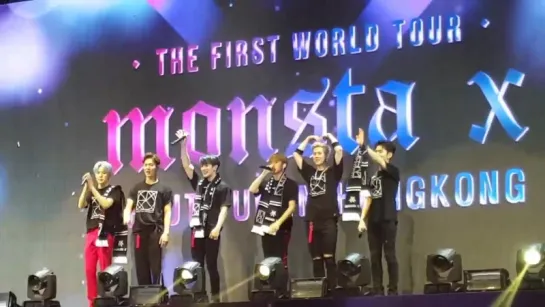 [Fancam][08.07.2017]The 1st World Tour: Beautiful in HongKong (ending)