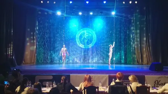 Выступление Масловой Ксении и Савченко Анны Miss Pole Dance Russia 2014. ФИНАЛ