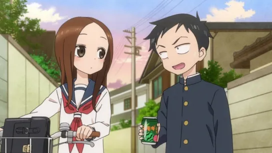 [Kansai] 10 серия - Насмешница Такаги-сан / Karakai Jouzu no Takagi-san