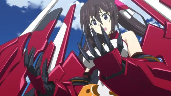 [AniDub] 11 серия [BDRip] - Необъятные Небеса / IS: Infinite Stratos