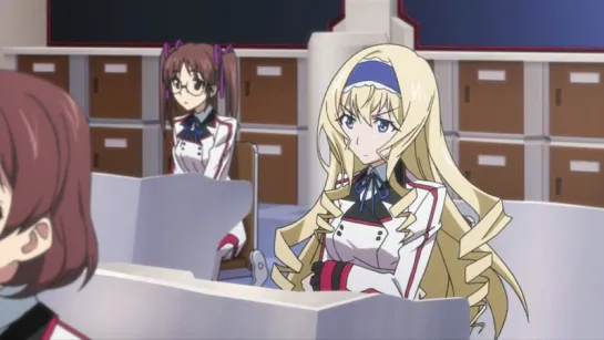 [AniDub] 01 серия [BDRip] - Необъятные Небеса / IS: Infinite Stratos