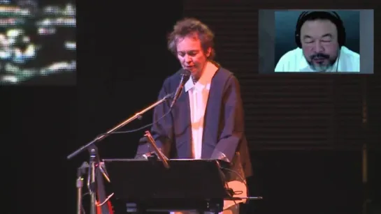 Laurie Anderson in concert at Luminato Festival