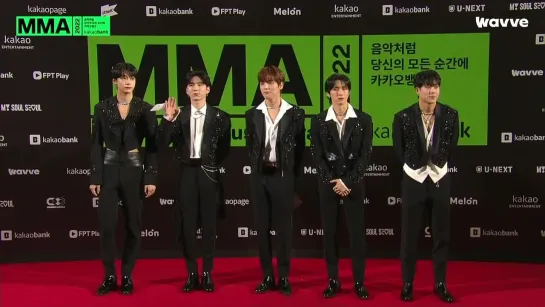 [VK][26.11.2022] MONSTA X @ RED CARPET 2020 MelOn Music Awards (MMA)