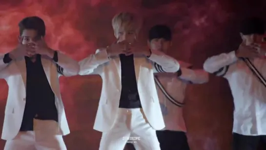 [FC|VK][07.11.2015] Monsta X - Trespass & Hero | MelOn Music Awards 2015 (Minhyuk)