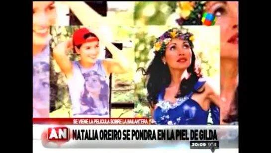 Natalia Oreiro .Gilda la pelicula 05.07.2014