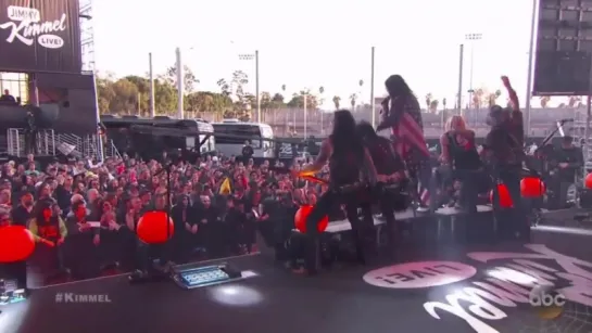 Alice Cooper-- Elected on Jimmy Kimmel