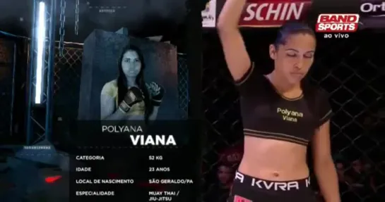 Jungle Fight 81 - Polyana Viana vs Karolina Teles