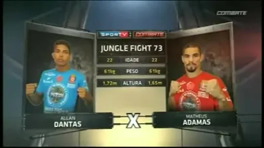 Jungle Fight 73 - Matheus Mattos x Allan Dantas