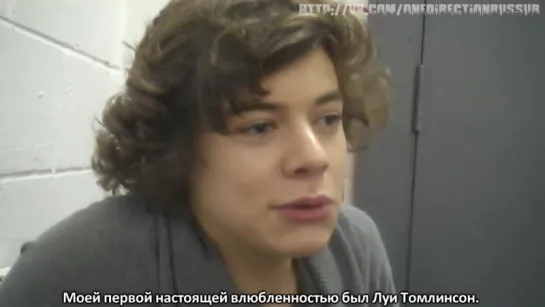 One_Direction 39 s Harry Styles talks first snogs celeb crushes and man love 33 [RUS SUB]