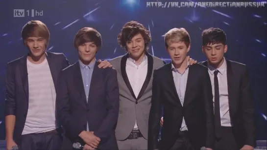 One Direction - The X Factor 2010 Live Show 7 - All You Need Is Love [RUS SUB]