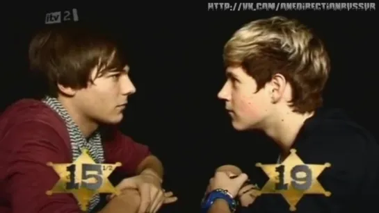 The Showdown - The Xtra Factor 2010 - Live Show 5 - Niall And Louis [RUS SUB]