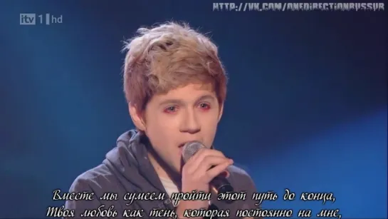 One Direction - The X-Factor 2010 Live Show 4 - Total Eclipse Of The Heart (Full) HD [RUS SUB]