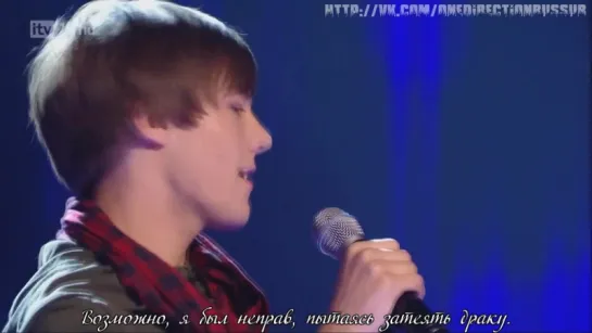 One Direction - The X Factor 2010 Live Show 2 - My Life Would Suck Without You (Full) [RUS SUB]