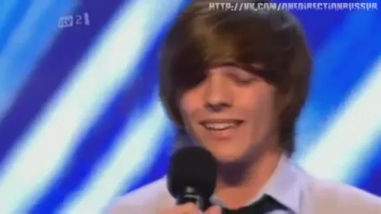 Louis Tomlinson - X-Factor 2010 - Audition HD [RUS SUB]