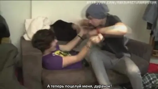 Harry and Louis get rock 'n' roll! [RUS SUB]