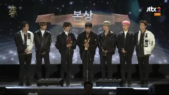 [VK][14.01.2017] MONSTA X won a "Disk Bonsang' at the 31st Golden Disc Awards (2nd DAY)