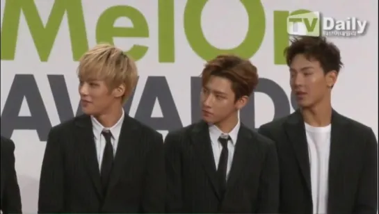 [RAW|VK][07.11.2015] Monsta X | Red Carpet MelOn Music Awards 2015 @TVDaily