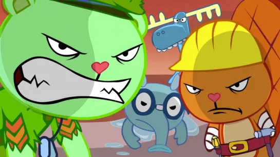 1.Happy Trails Pt. 2 Jumping the Shark (Happy Tree Friends - Internet Shorts Season 2)