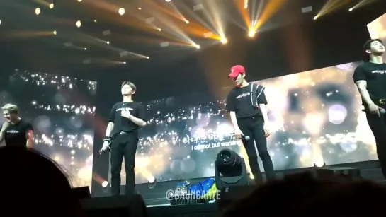 [Fancam][19.07.2019] The 3rd World Tour "WE ARE HERE" in Sao Paulo - BY MY SIDE + Ending