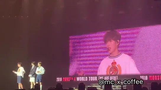 [Fancam][06.07.2019] The 3rd World Tour "WE ARE HERE" in Paris - TALK 4