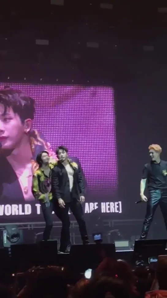 [Fancam][06.07.2019] The 3rd World Tour "WE ARE HERE" in Paris - FALLIN' (HYUNGWON FOCUS)