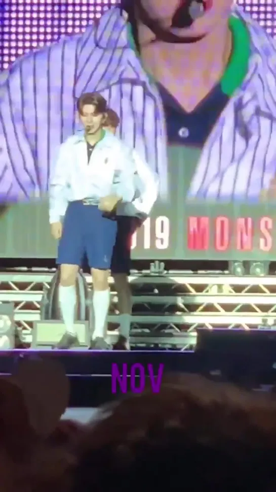 [Fancam][29.06.2019] The 3rd World Tour "WE ARE HERE" in Madrid - TALK 2 (KIHYUN FOCUS)