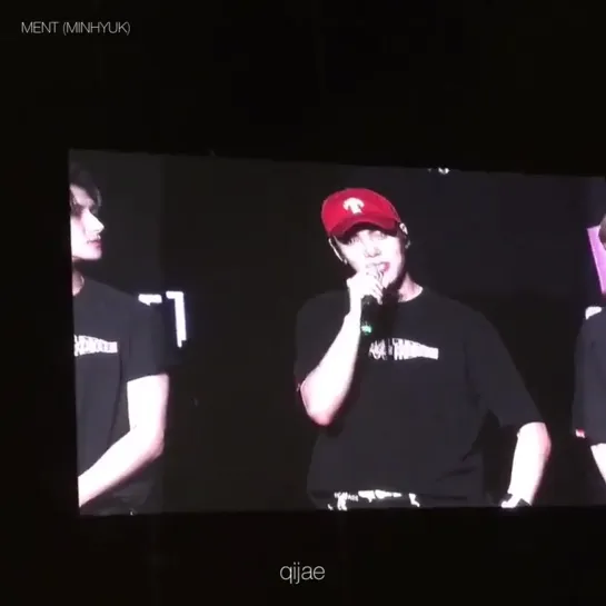 [Fancam][22.06.2019] The 3rd World Tour "WE ARE HERE" in Kuala Lumpur - Ending Ment (Minhyuk focus)