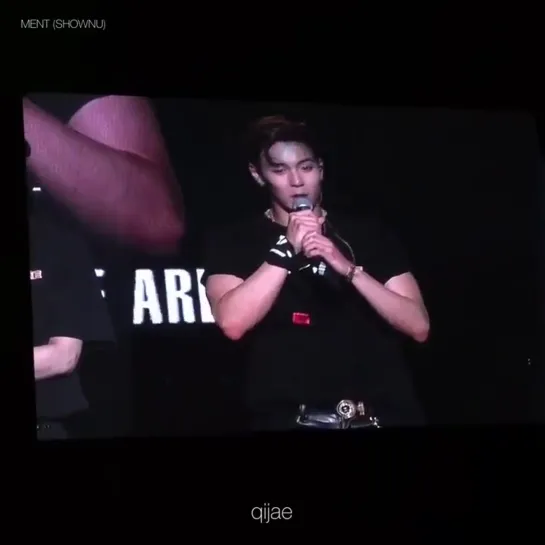 [Fancam][22.06.2019] The 3rd World Tour "WE ARE HERE" in Kuala Lumpur - Ending Ment (Shownu focus)