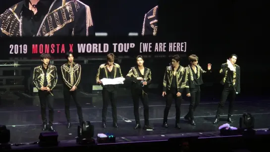 [Fancam][05.06.2019] The 3rd World Tour "WE ARE HERE" in Sydney - Opening Ment