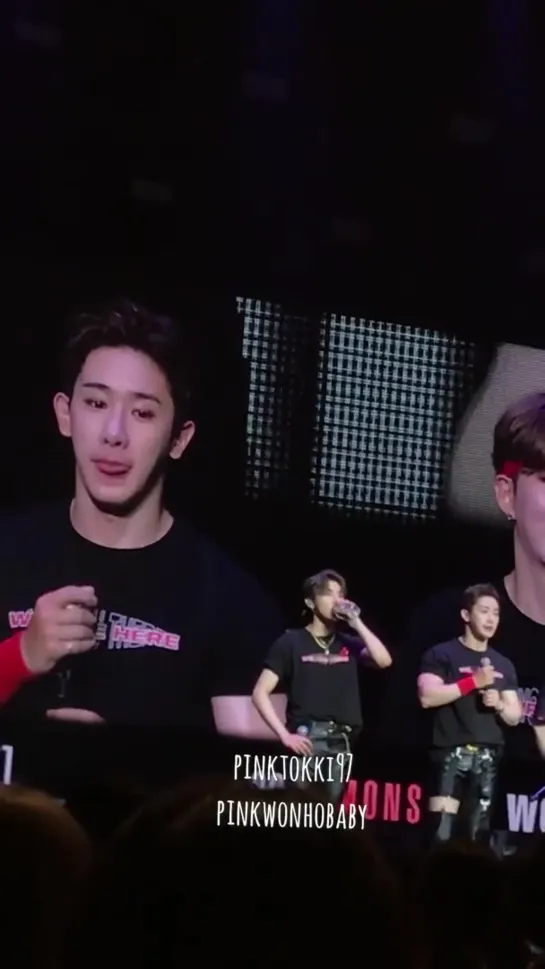 [Fancam][05.06.2019] The 3rd World Tour "WE ARE HERE" in Sydney - WONHO talking (ment)