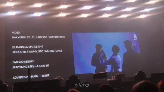 [Fancam][01.06.2019] The 3rd World Tour "WE ARE HERE" in Bangkok (VCR Ending)