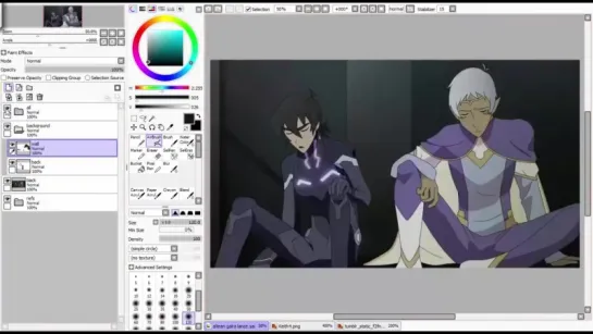 Altean Lance and Galra Keith Manip - Speed Draw