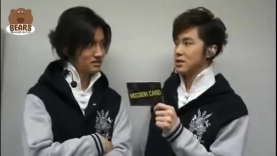 [FSG Bears] Tohoshinki_-_Mission_Card_7 (rus sub)