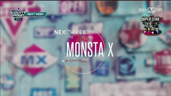 [RAW|VK][03.09.2015] Monsta X|M!Countdown|Comback teaser