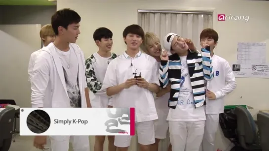 [RAW|VK][20.07.2015] Monsta X|Simply K-pop|Preview