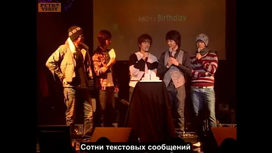 [RUS SUB] SHINHWA Andy Lee - With Shinhwa (The Six Days Miracle of Andy)