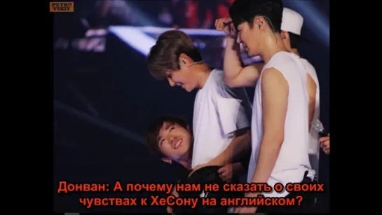 [RUS SUB] 1010 Club “Each member says a word in English on the topic of Shin Hyesung’s hair” Shinhwa