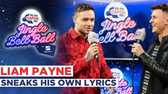 Liam Payne Sneaks His Own Lyrics Into Interview | Capital [RUS SUB]