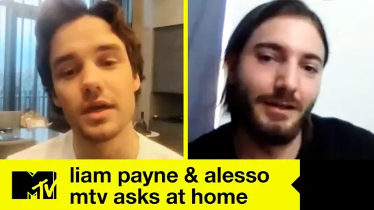 TEASER: Liam Payne & Alesso Answer Fan Questions And Tease 1D Reunion | MTV Asks At Home [RUS SUB]