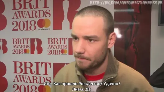 Liam Payne loves greasing up his bird...for Christmas! [RUS SUB]