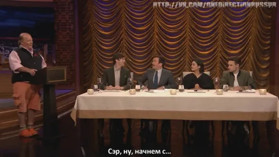 Secret Ingredient with Ashton Kutcher, Liam Payne, Vanessa Hudgens and Mario Batali [RUS SUB]